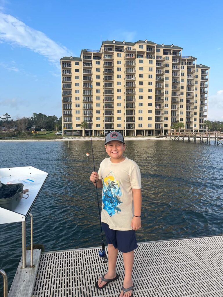 Fishing at Snug Harbour Pensacola FL 32507 Jan 2 2022